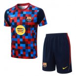 Camiseta Entrenamiento Barcelona 2026/2027 Azul Rojo