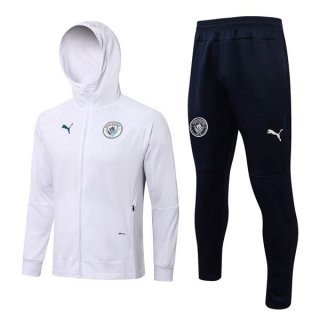 Chandal Con Capucha Manchester City 2022/2023 Blanco Chandal Con Capucha Manchester City 2022/2023 Blanco