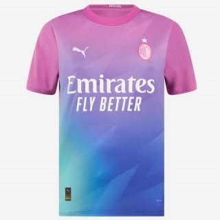 Camiseta AC Milan Tercera Equipación Mujer 2023/2024 Camiseta AC Milan Tercera Equipación Mujer 2023/2024