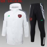 Abrigo Arsenal Conjunto Completo 2024/2025 Blanco