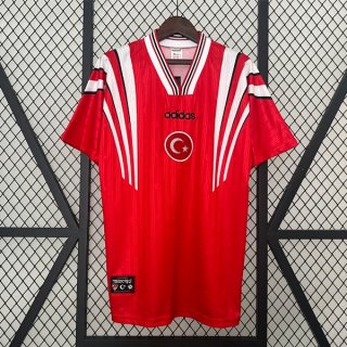 Tailandia Camiseta Turquía Primera Equipación Retro 1996 Tailandia Camiseta Turquía Primera Equipación Retro 1996