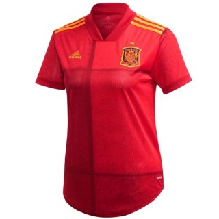Primera Equipación Camiseta España Mujer 2020 Rojo Primera Equipación Camiseta España Mujer 2020 Rojo