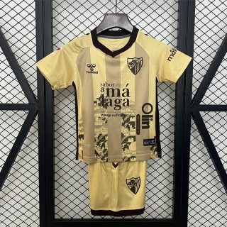 Camiseta Málaga Tercera Equipación Niño 2024/2025 Camiseta Málaga Tercera Equipación Niño 2024/2025