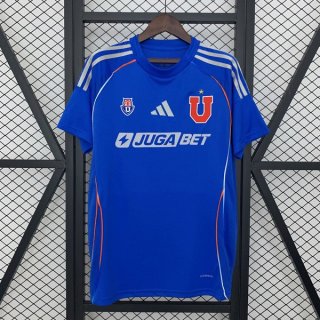 Tailandia Camiseta University of Chile Primera Equipación 2025/2026 Tailandia Camiseta University of Chile Primera Equipación 2025/2026