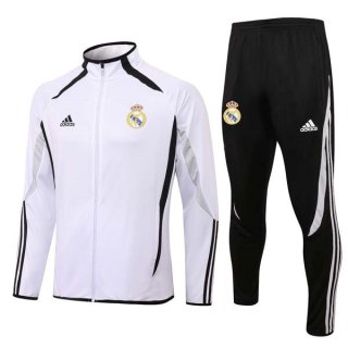 Chandal Real Madrid 2022/2023 Blanco Negro Chandal Real Madrid 2022/2023 Blanco Negro