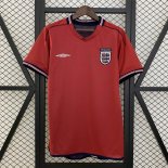 Camiseta England Segunda Equipación Retro 2002