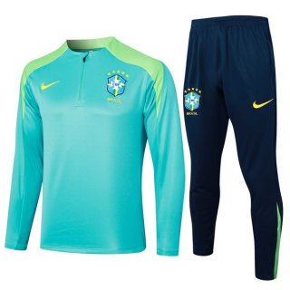 Sudadera De Training Brasil 2024/2025 Verde 3 Sudadera De Training Brasil 2024/2025 Verde 3