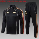 Ninos Sudadera De Training Arsenal 2026/2027 Negro 2 Ninos Sudadera De Training Arsenal 2026/2027 Negro 2