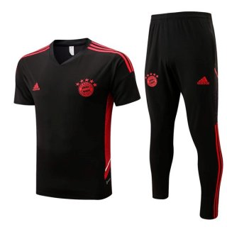 Camiseta Bayern Munich Conjunto Completo 2022/2023 Negro Rojo Camiseta Bayern Munich Conjunto Completo 2022/2023 Negro Rojo