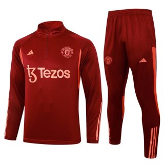 Sudadera De Training Manchester United Rojo 2 Sudadera De Training Manchester United Rojo 2