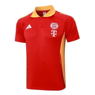 Polo Bayern Munich 2024/2025 Rojo Amarillo Polo Bayern Munich 2024/2025 Rojo Amarillo