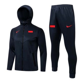 Chandal Con Capucha Francia 2022 Negro Chandal Con Capucha Francia 2022 Negro