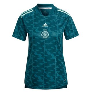 Camiseta Alemania Segunda Equipación Mujer Euro 2022 Camiseta Alemania Segunda Equipación Mujer Euro 2022