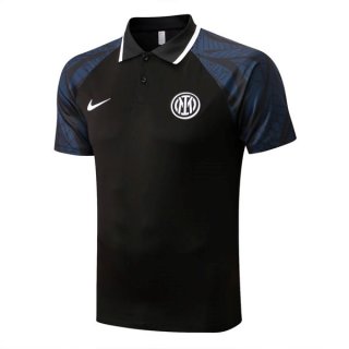 Polo Inter Milan 2022/2023 Negro Polo Inter Milan 2022/2023 Negro