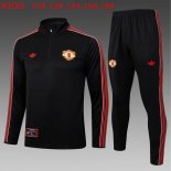 Ninos Sudadera De Training Manchester United 2025/2026 Negro 4