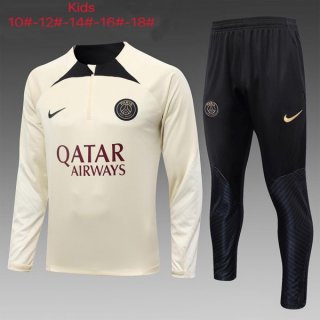 Ninos Sudadera De Training PSG 2024 Amarillo Negro Ninos Sudadera De Training PSG 2024 Amarillo Negro