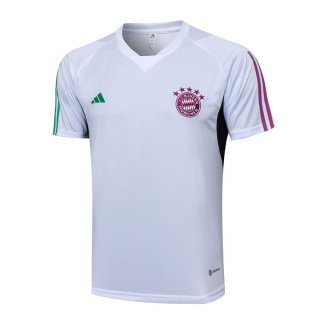 Camiseta Entrenamiento Bayern Munich 2024 Blanco Camiseta Entrenamiento Bayern Munich 2024 Blanco