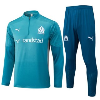 Sudadera De Training Marsella 2024/2025 Azul Sudadera De Training Marsella 2024/2025 Azul