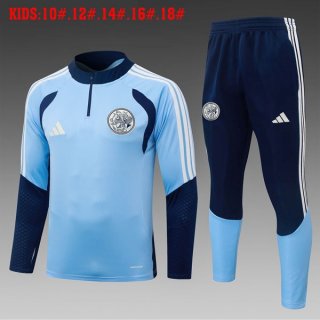 Ninos Sudadera De Training Ajax 2026/2027 Azul 3
