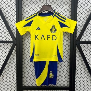 Camiseta Al-Nassr FC Primera Equipación Niño 2024/2025 Camiseta Al-Nassr FC Primera Equipación Niño 2024/2025