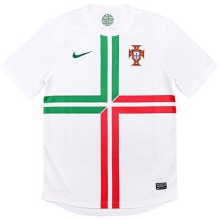 Segunda Equipación Tailandia Camiseta Portugal Retro 2012 Blanco Segunda Equipación Tailandia Camiseta Portugal Retro 2012 Blanco