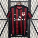 Tailandia Camiseta AC Milan Primera Equipación Retro 2015-2016