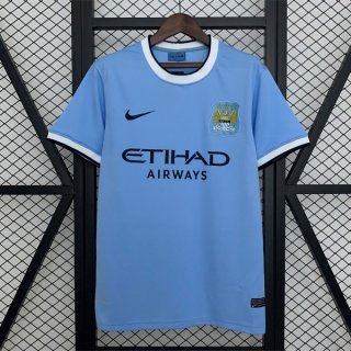 Tailandia Camiseta Manchester City Primera Equipación Retro 2013-2014 Tailandia Camiseta Manchester City Primera Equipación Retro 2013-2014