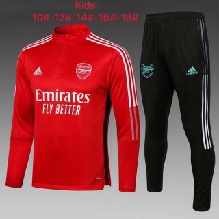 Niños Chandal Arsenal 2022 Rojo Niños Chandal Arsenal 2022 Rojo