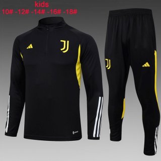 Ninos Sudadera De Training Juventus 2024 Negro Ninos Sudadera De Training Juventus 2024 Negro