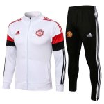 Chandal Manchester United 2022 Blanco Negro Chandal Manchester United 2022 Blanco Negro