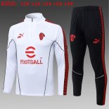 Ninos Sudadera De Training AC Milan 2026/2027 Blanco