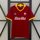 Camiseta Roma Primera Equipación Retro 1989-1990