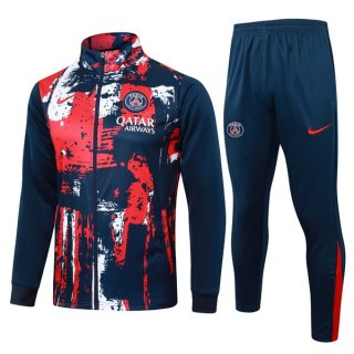Chandal PSG 2024/2025 Rojo Blanco Azul Chandal PSG 2024/2025 Rojo Blanco Azul