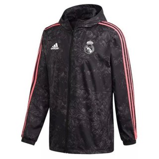 Rompevientos Real Madrid 2021/2022 Negro Rosa Rompevientos Real Madrid 2021/2022 Negro Rosa