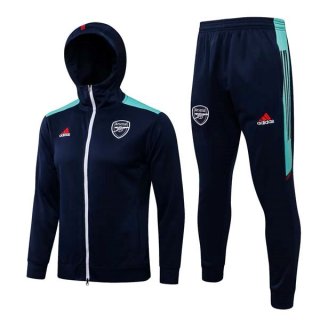 Chandal Con Capucha Arsenal 2022 Azul Chandal Con Capucha Arsenal 2022 Azul