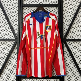 Tailandia Camiseta Atletico Madrid Primera Equipación Retro 2004-2005 Tailandia Camiseta Atletico Madrid Primera Equipación Retro 2004-2005