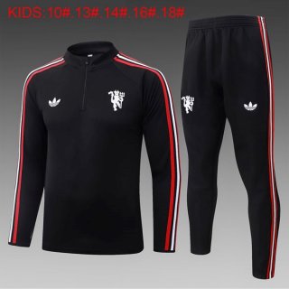 Ninos Sudadera De Training Manchester United 2026/2027 Negro 5