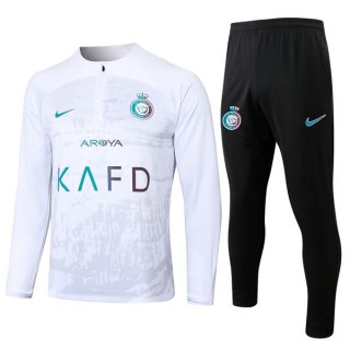 Sudadera De Training Al-Nassr FC 2024/2025 Blanco Sudadera De Training Al-Nassr FC 2024/2025 Blanco