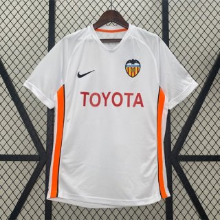 Tailandia Camiseta Valencia Primera Equipación Retro 2006-2007 Tailandia Camiseta Valencia Primera Equipación Retro 2006-2007