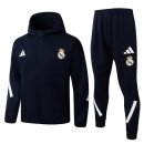 Chandal Con Capucha Real Madrid 2026/2027 Azul 2 Chandal Con Capucha Real Madrid 2026/2027 Azul 2