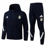 Chandal Con Capucha Real Madrid 2026/2027 Azul 2 Chandal Con Capucha Real Madrid 2026/2027 Azul 2