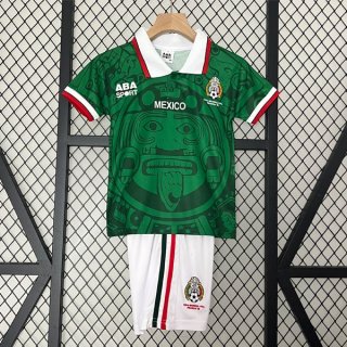 Camiseta México Primera Equipación Retro Niño 1998 Camiseta México Primera Equipación Retro Niño 1998