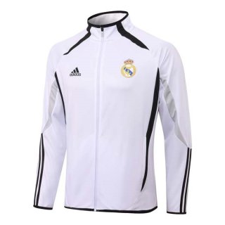 Chaqueta Real Madrid 2022/2023 Blanco Negro Chaqueta Real Madrid 2022/2023 Blanco Negro