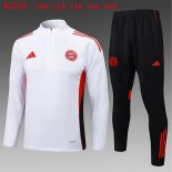 Ninos Sudadera De Training Bayern Munich 2025/2026 Blanco 6