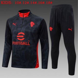 Ninos Sudadera De Training AC Milan 2026/2027 Negro