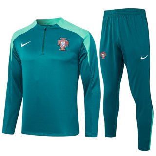 Sudadera De Training Portugal 2024/2025 Verde 3 Sudadera De Training Portugal 2024/2025 Verde 3