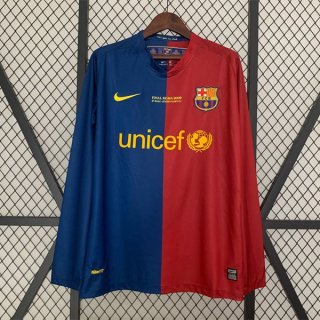 Tailandia Camiseta Barcelona Segunda Equipación Retro 2008 2009 Tailandia Camiseta Barcelona Segunda Equipación Retro 2008 2009