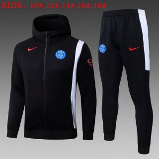 Ninos Chandal Con Capucha PSG 2026/2027 Negro