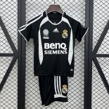 Camiseta Real Madrid Segunda Equipación Niño Retro 2006-2007