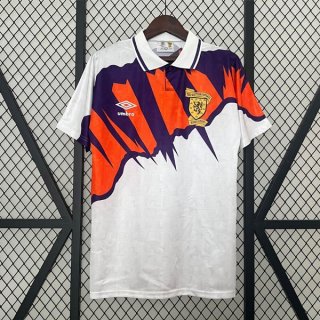 Tailandia Camiseta Escocia Segunda Equipación Retro 1991 1993 Tailandia Camiseta Escocia Segunda Equipación Retro 1991 1993
